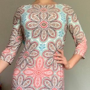 BEAUTIFUL Summer mid sleeve dress